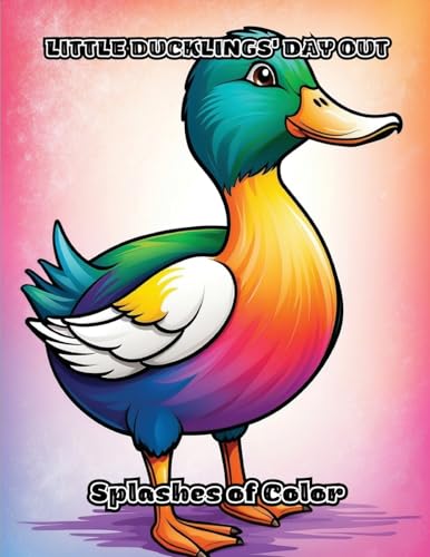 Little Ducklings' Day Out: Splashes of Color von ColorZen