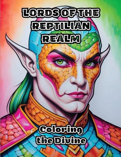 Lords of the Reptilian Realm: Coloring the Divine von ColorZen