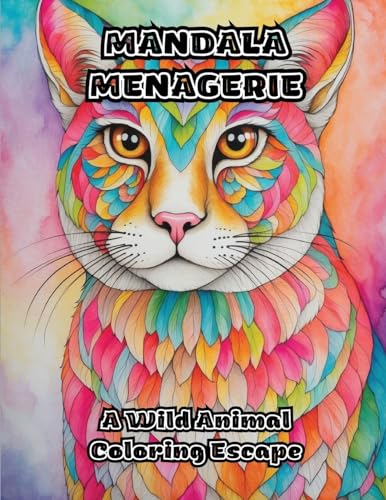 Mandala Menagerie: A Wild Animal Coloring Escape von ColorZen