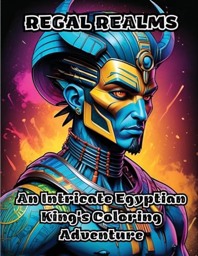 Regal Realms: An Intricate Egyptian King's Coloring Adventure von ColorZen