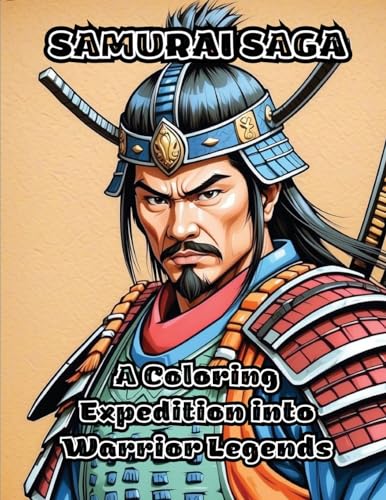 Samurai Saga: A Coloring Expedition into Warrior Legends von ColorZen