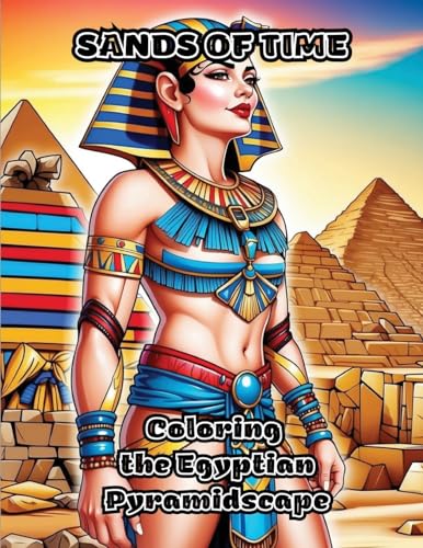 Sands of Time: Coloring the Egyptian Pyramidscape von ColorZen