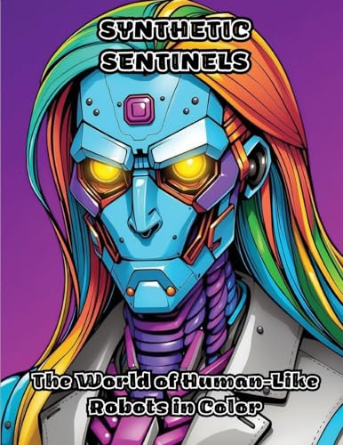 Synthetic Sentinels: The World of Human-Like Robots in Color von ColorZen