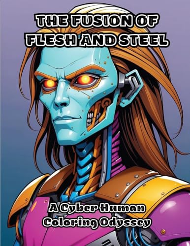 The Fusion of Flesh and Steel: A Cyber Human Coloring Odyssey von ColorZen