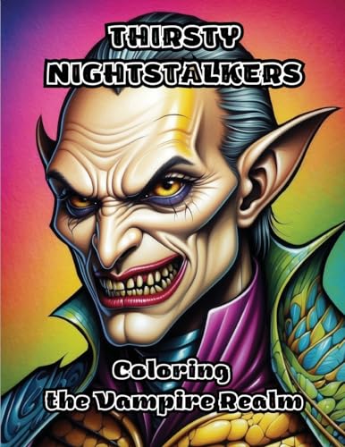 Thirsty Nightstalkers: Coloring the Vampire Realm von ColorZen