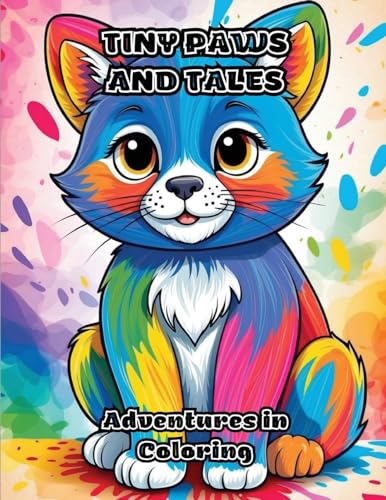 Tiny Paws and Tales: Adventures in Coloring