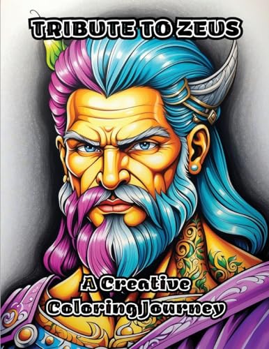 Tribute to Zeus: A Creative Coloring Journey von ColorZen