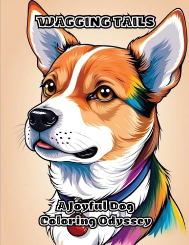 Wagging Tails: A Joyful Dog Coloring Odyssey von ColorZen