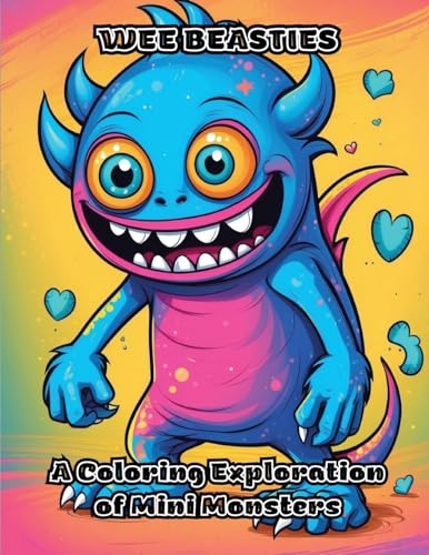 Wee Beasties: A Coloring Exploration of Mini Monsters von ColorZen