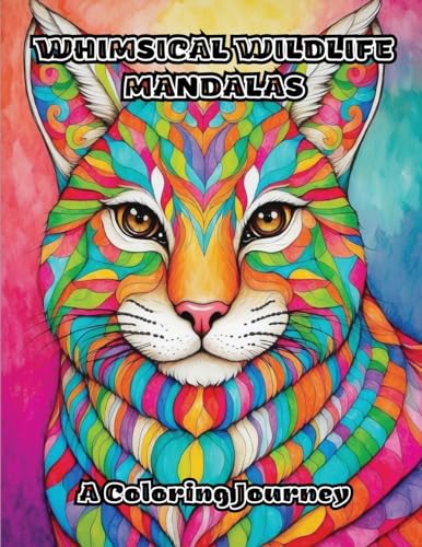 Whimsical Wildlife Mandalas: A Coloring Journey von ColorZen