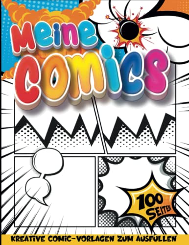 Comic Book Heft: Schreiben Und Zeichnen Für Comics | Kinderhandwerk | Geschenkideen Für 8 Jährige Jungs