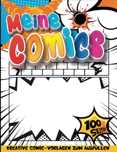 Comic Figuren: Leeres Cartoon-Buch | Künstlerbedarf Für Kinder Ab 10 Jahren | Geschenkideen Mädchen 12 Jahre
