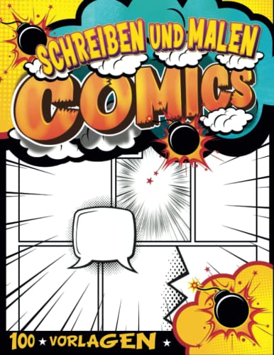 Comic Kreativbuch Mädchen 12 Jahre: Anime Zeichenpapier Für Comics Making | Schreibe Und Zeichne Comic-Romane Für Kinder | Geschenkideen Für Jungs 12- 14 Jahre von Independently published