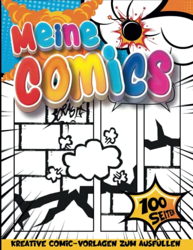 Comic Kunst Heft: Comics Und Manga Zeichenpapier Notizbuch | Basteln Für Alter 5 | Mädchen 14 Jahre Geschenkideen