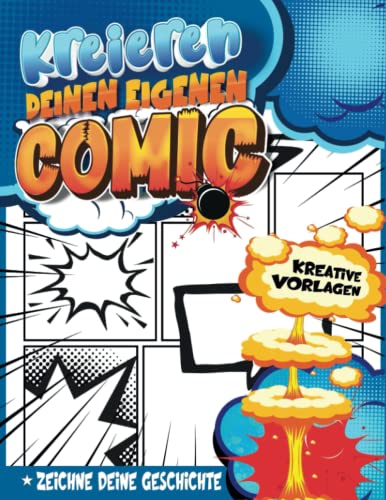 Comic Skizzenbuch Kinder: Comic Book Maker Für Lustige Comics Schreiben Und Zeichnen | Jungs 13 Jahre Geschenkideen