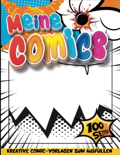 Comic Zeichnen Lernen Für Kinder: Erstelle Deinen Eigenen Graphic Novel | Bücher Zum Kreativen Lernen | Komics Bücher Mädchen von Independently published