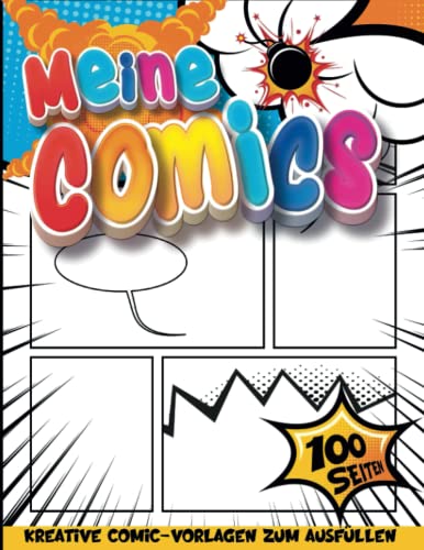 Comic Zeichnen Lernen Kinder Ab 10 Jahre: Comics-Vorlage Zum Erstellen Erstaunlicher Zeichnungsskizzen | Kreative Lernaktivität Bücher Für Kinder von Independently published