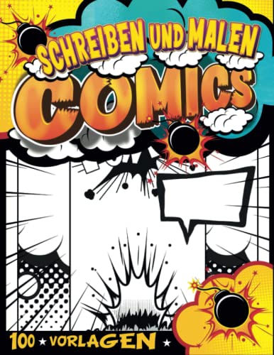 Komiks Für Kinder Ab 7 Jahre: Comic-Ersteller Für Kinder | Comic-Bücher Ausfüllen | Junge 9 Jahre Geschenkideen von Independently published