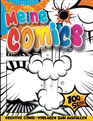 Kreativbuch Comic Taschenbuch: Comic-Buch Leer | Kinder Handwerk Für Mädchen Ab 6 Jahren | Junge 6 Jahre Geschenkideen