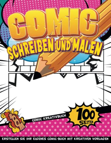 Kreatives Comic Künstlerbedarf Zeichnen: Comic-Zeichnen Für Anfänger | Skizzenbücher Für Kinder | Geschenkideen Jungs 12 Jahre von Independently published