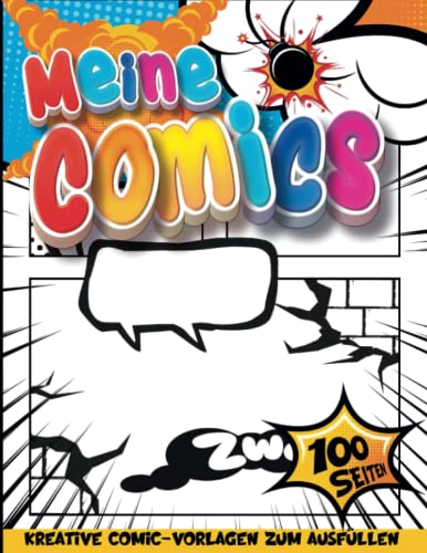 Kreatives Skizzenbuch Kinder: Helden-Comic-Buch | Comic-Zeichnung | Geschenkideen 12 Jahre Mädchen von Independently published
