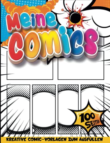 Kreatives Zeichenbuch Kinder Ab 6: Comic-Ersteller | Zeichenbücher Für Künstler | Geschenkideen Jungs 11 Jahre von Independently published
