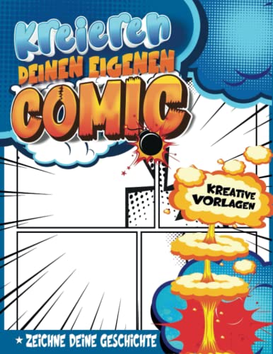 Stifte Comic Zeichnen Buch: Lernbücher Für Kinder Zum Schreiben Und Zeichnen Eines Personalisierten Comic Buchs | Geschenkideen Für Jungs 14 Jahre
