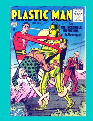 Plastic Man #54: Exciting Superhero Comic Action -- All Stories - No Ads