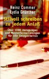 Stilvoll schreiben zu jedem Anlaß Stilvoll schreiben zu jedem Anlaß von Econ Tb.