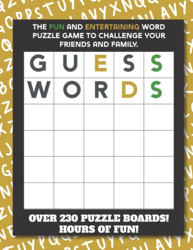 Wordle Game Boards: 120 pages of Wordle boards that lets you play with friends