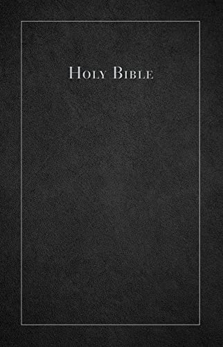 Holy Bible: Common English Bible, Black, Bonded Leather, Thinline