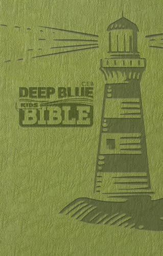 Holy Bible: Common English Bible, Green, Lighthouse, Deep Blue Kids Bible