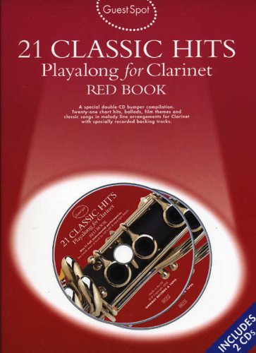Guest Spot: 21 Classic Hits Playalong For Violin - Red Book