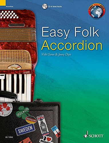 Easy Folk Accordion +CD (29 pièces faciles traditionnelles) --- Accordéon