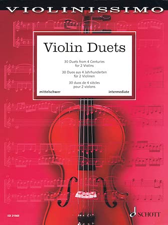 Violon duets (30 duos sur 4 siècles) --- Deux Violons von Schott