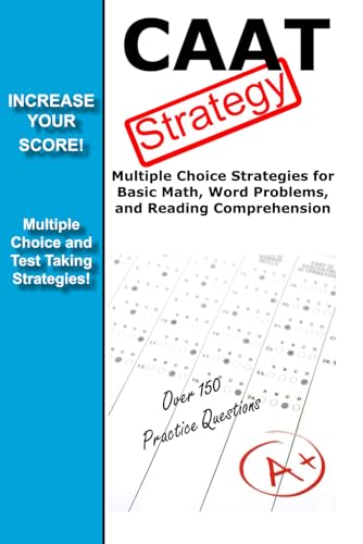 CAAT Strategy: Multiple Choice Strategy Workbook von Independently published