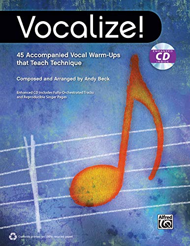 Vocalize! | Chor | Buch & CD: 45 Accompanied Vocal Warm-Ups that Teach Technique (incl. CD)