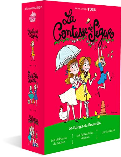 Coffret Comtesse de Ségur - La Trilogie de Fleurville: Tome 1, Les Malheurs de Sophie ; Tome 2, Les petites filles modèles ; Tome 3, Les vacances