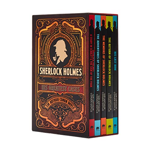 Sherlock Holmes: His Greatest Cases: 5-Book paperback boxed set (Arcturus Classic Collections)