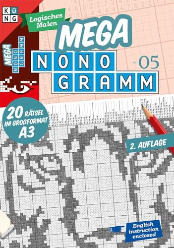 Mega-Nonogramm 05 (Mega Nonogramm Mappe): limitierte Auflage