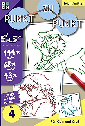 Punkt zu Punkt Rätselbuch Nr. 04: Rätsel fürs Auge