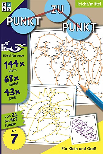 Rätselbuch Punkt zu Punkt 07: leicht/mittel. Für Klein und Groß von Keesing