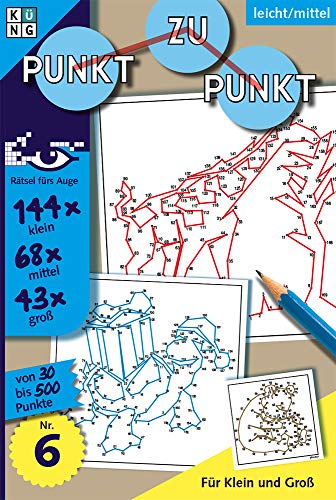 Punkt zu Punkt Rätselbuch Nr. 06: Rätsel fürs Auge
