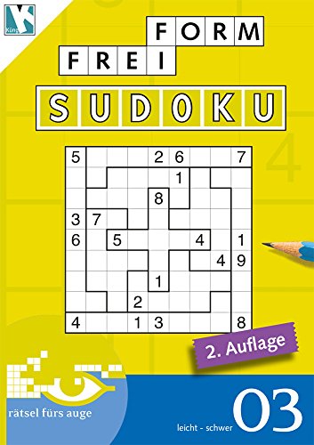 Freiform-Sudoku 03: Rätsel fürs Auge Freiform-Sudoku 03: Rätsel fürs Auge