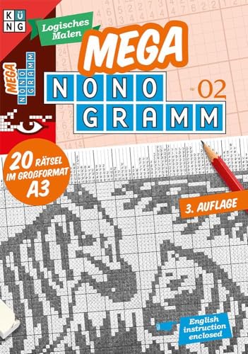 Mega-Nonogramm 02: limitierte Auflage (Mega Nonogramm Mappe, Band 2) von Keesing Schweiz AG