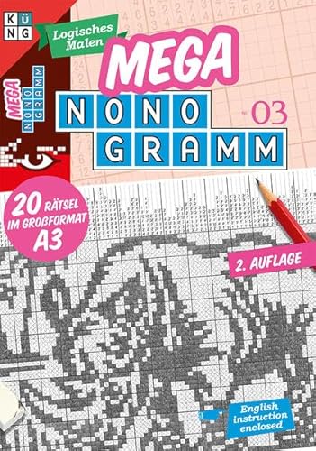 Mega-Nonogramm 03 (Mega Nonogramm Mappe): limitierte Auflage von Kng Verlags AG