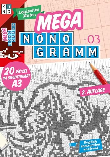 Mega-Nonogramm 03 (Mega Nonogramm Mappe): limitierte Auflage von Keesing Schweiz AG