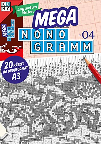 Mega-Nonogramm 04 (Mega Nonogramm Mappe): limitierte Auflage von Kng Verlags AG