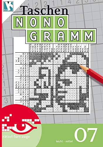 Taschen-Nonogramm 07. Bd.7.Bd.7: Rätsel fürs Auge