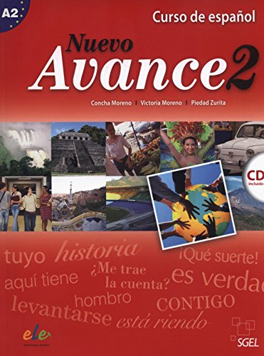 Nuevo avance 2. Libro del alumno (inkl. CD): Curso de español. Nivel A2: Curso de espanol libro con cd audio